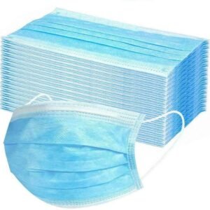 100x Disposable Surgical Face Mask Dust Mouth Guard 3 Ply Air Purifying
