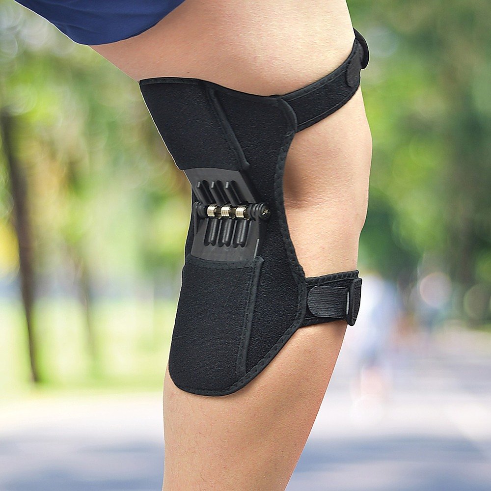 Power Knee Stabiliser Pad with Support Joint Spring Rebound Brace - V63-827341 Power Knee Stabiliser Pad with Support Joint Spring Rebound Brace - Image 2