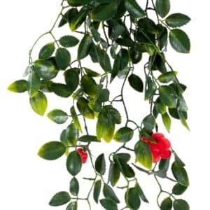 Red Mixed Hanging Foliage UV 60cm