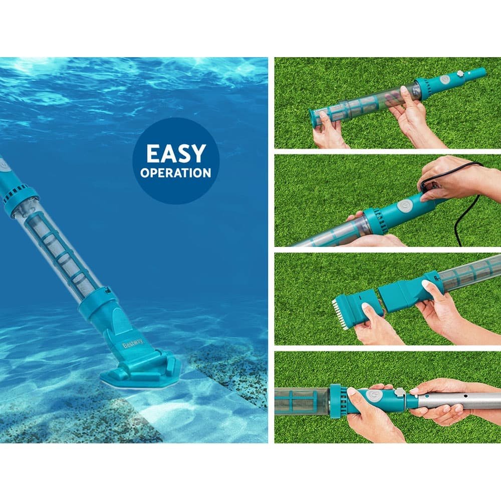 Bestway Pool Cleaner Vacuum Cordless Swimming Pools Cleaning Kit AquaSurge - BW-CLEANER-58771 Bestway Pool Cleaner Vacuum Cordless Swimming Pools Cleaning Kit AquaSurge - Image 4
