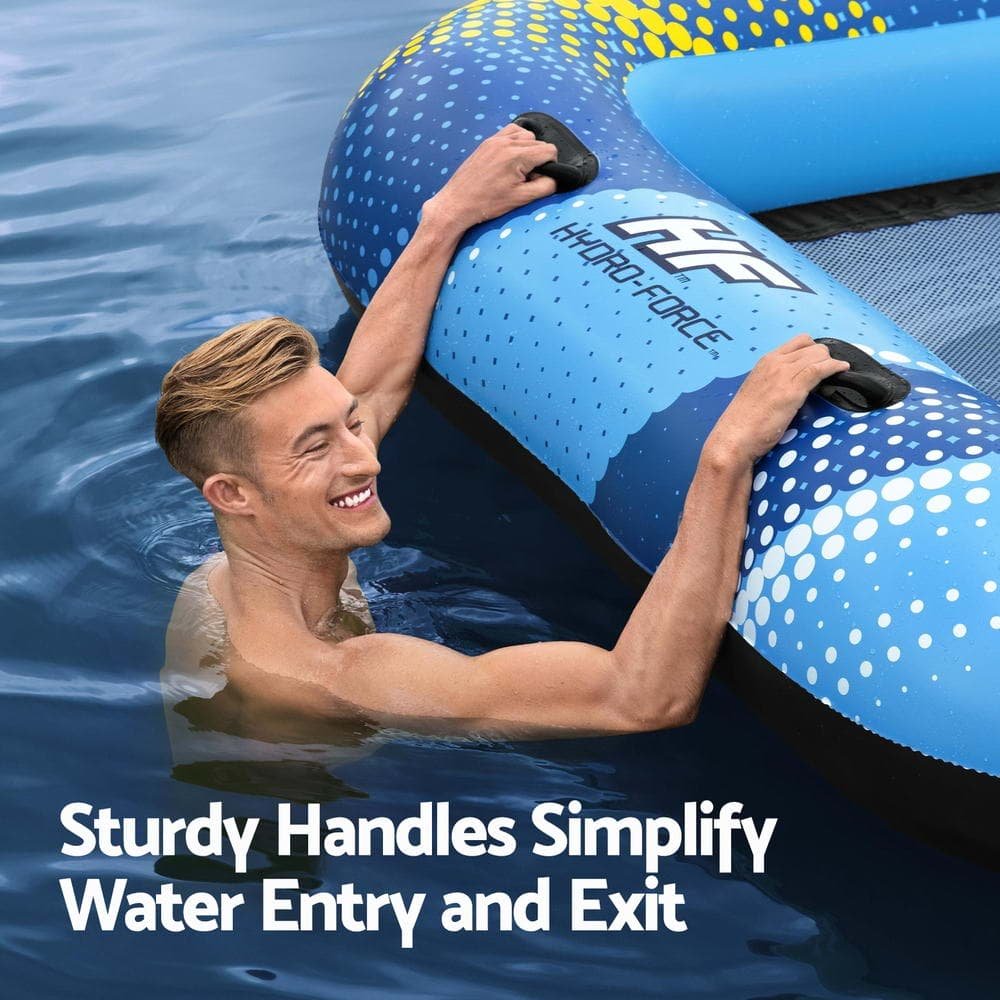 Bestway Inflatable Floating Island Float Lounger Sunshade Pool Bed 3.05Mx1.86M - BW-FLOAT-43645 BW FLOAT 43645 191844 04