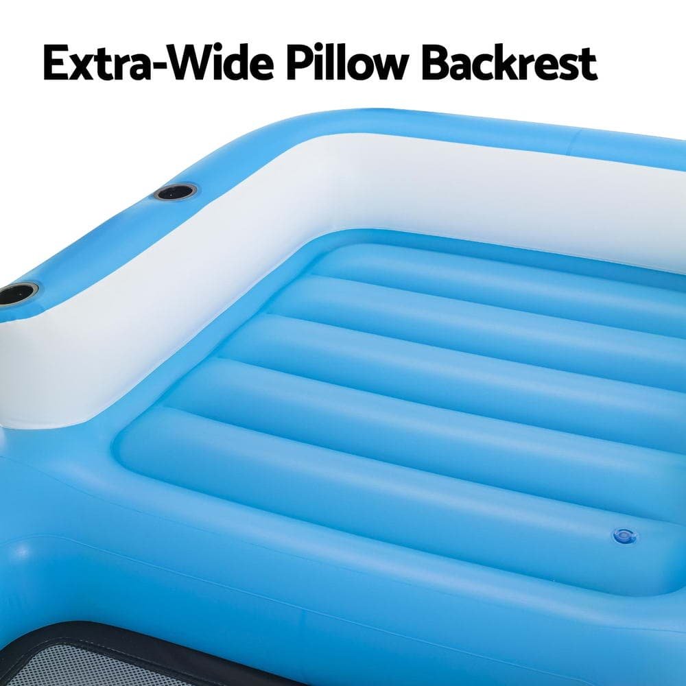 Bestway Inflatable Floating Island Float Lounger Sunshade Pool Bed 3.05Mx1.86M - BW-FLOAT-43645 BW FLOAT 43645 191844 05