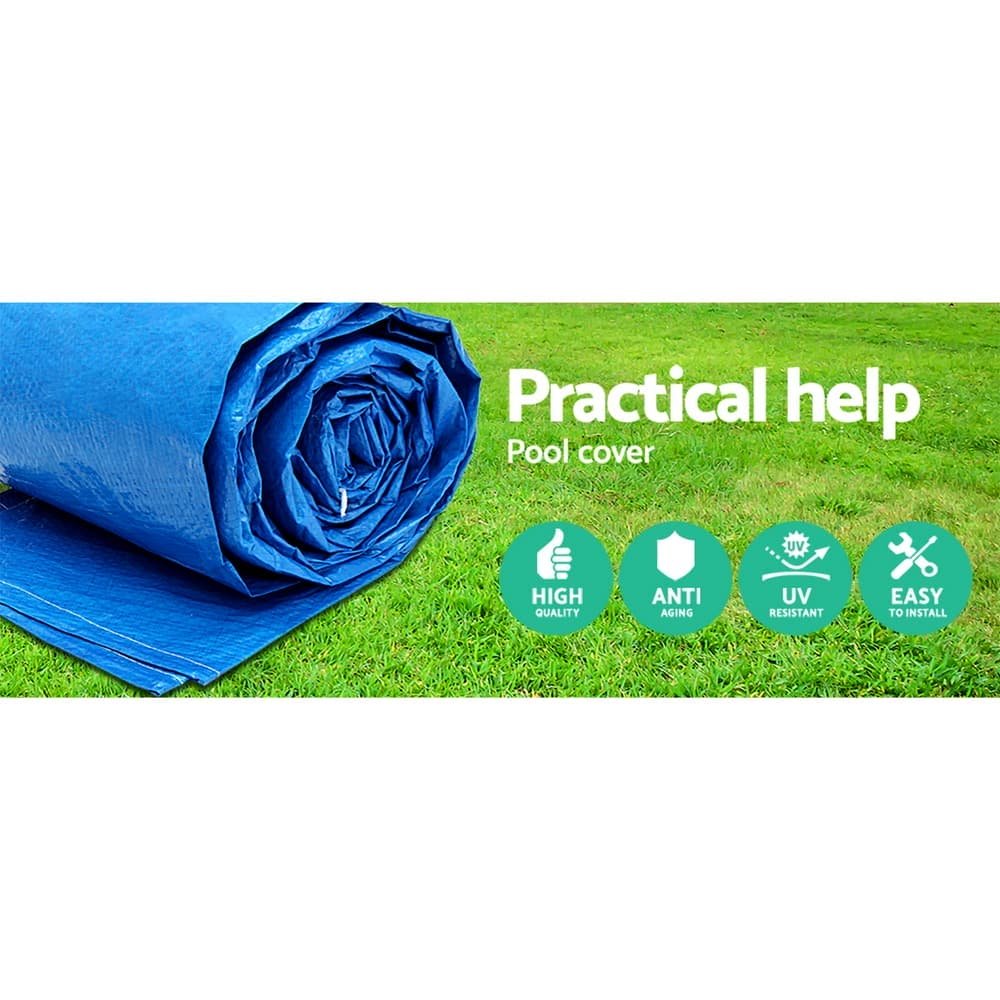 Bestway 58017 Pool Cover Fits 4x2.11m Above Ground Swimming Pool PE Blanket - BW-PC-58107 Bestway 58017 Pool Cover Fits 4x2.11m Above Ground Swimming Pool PE Blanket - Image 5