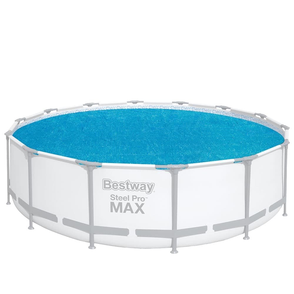 Bestway Pool Cover Solar Fits 4.17m Round Above Ground Swimming Pool Blanket - BW-PC-R-457-58252 BW PC R 457 58252 194977 00