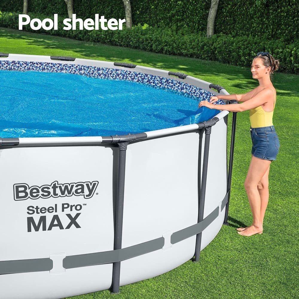 Bestway Pool Cover Solar Fits 4.17m Round Above Ground Swimming Pool Blanket - BW-PC-R-457-58252 BW PC R 457 58252 194977 03