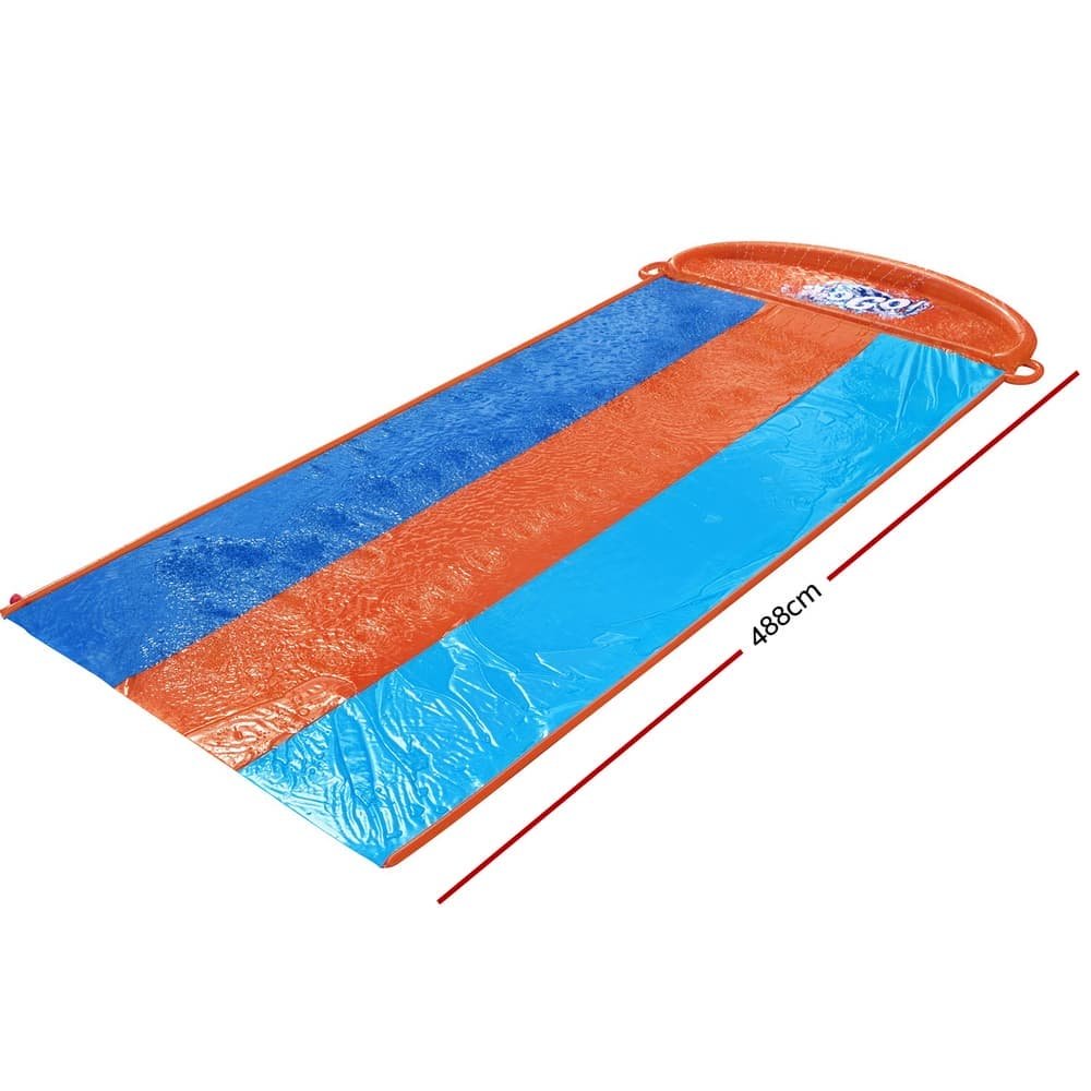 Bestway Water Slide Slip Kids 488cm Triple Slides - BW-SLIDE-T-52329 Bestway Water Slide Slip Kids 488cm Triple Slides - Image 2
