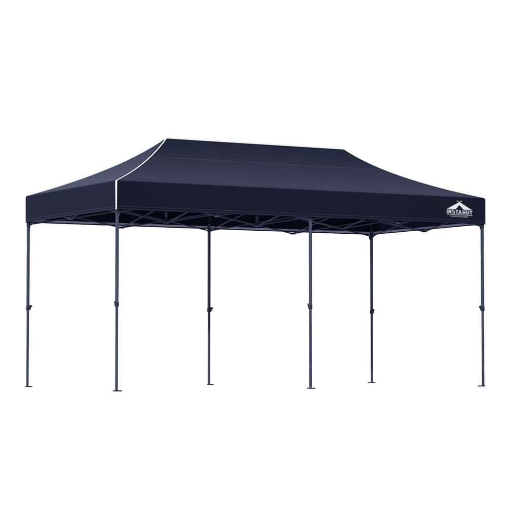 Instahut Gazebo Pop Up 3x6m w/Base Podx4 Marquee Folding Outdoor Wedding Camping Tent Shade Canopy Navy - GAZEBO-T-3X6-F-NA-BASE Instahut Gazebo Pop Up 3x6m w/Base Podx4 Marquee Folding Outdoor Wedding Camping Tent Shade Canopy Navy - Image 7
