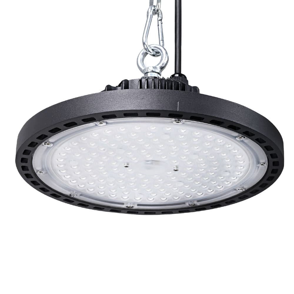 Leier LED High Bay Lights 100W UFO Industrial Workshop Warehouse Factory Lamp - HBL-UFO-N140C-BK Leier LED High Bay Lights 100W UFO Industrial Workshop Warehouse Factory Lamp