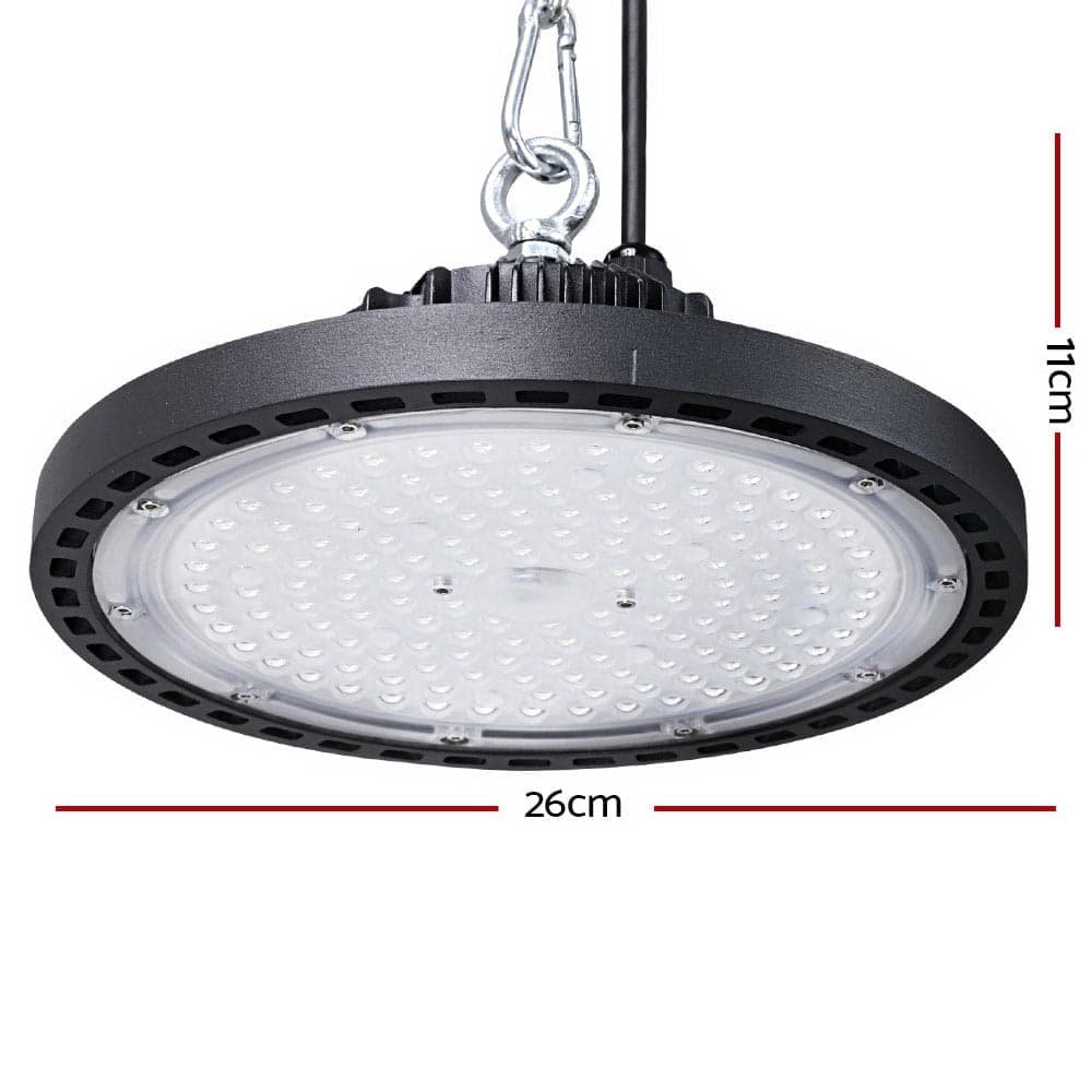 Leier LED High Bay Lights 100W UFO Industrial Workshop Warehouse Factory Lamp - HBL-UFO-N140C-BK Leier LED High Bay Lights 100W UFO Industrial Workshop Warehouse Factory Lamp - Image 2