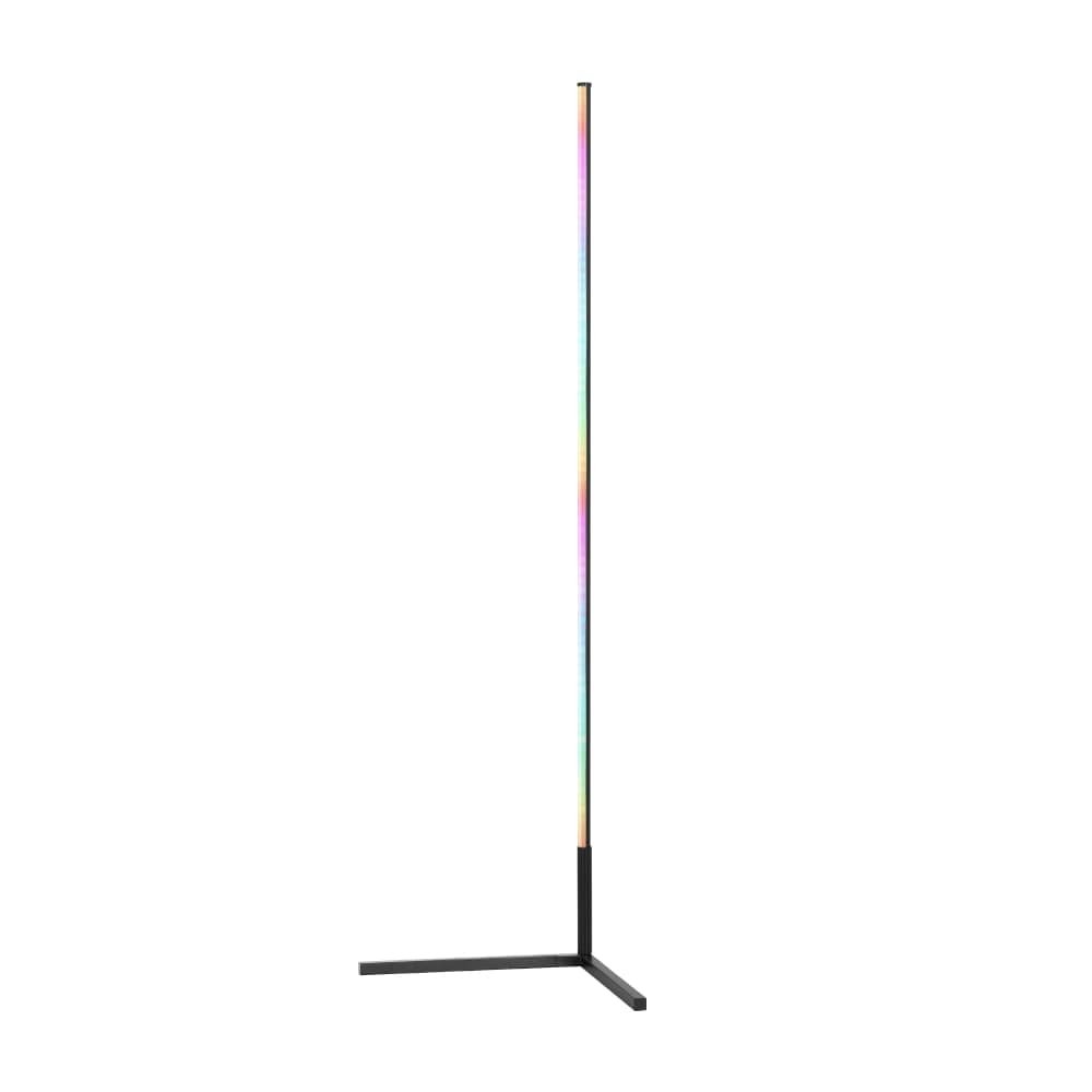 Artiss RGB LED Floor Lamp Remote Control Corner Light Stand Gaming Room 150CM - LAMP-FLOOR-RGB-150-BK Artiss RGB LED Floor Lamp Remote Control Corner Light Stand Gaming Room 150CM