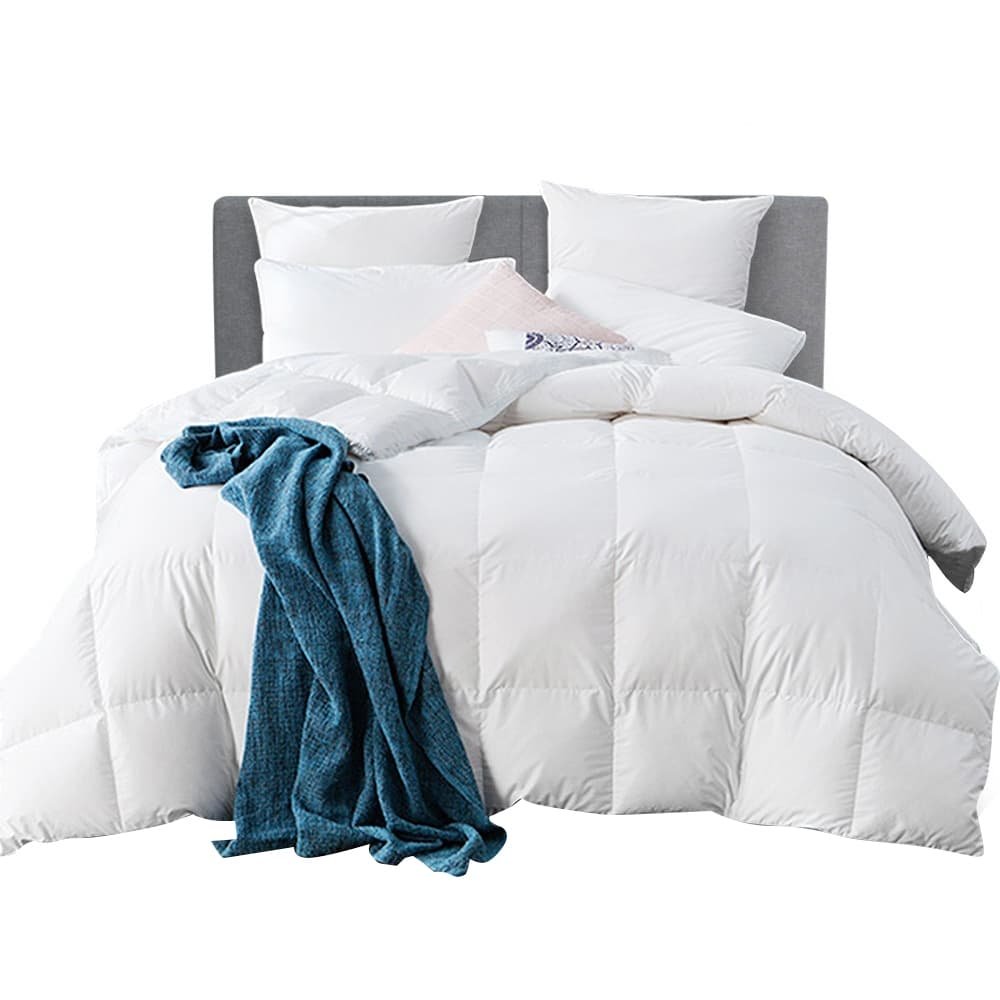 Giselle Bedding 800GSM Goose Down Feather Quilt Queen - QUILT-GOOSE-800-Q Giselle Bedding 800GSM Goose Down Feather Quilt Queen - Image 8