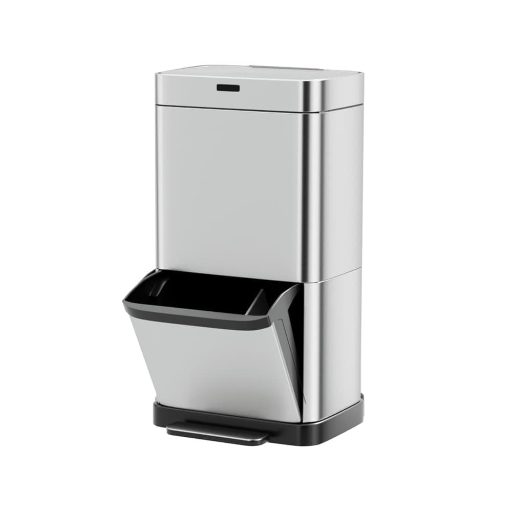 Devanti 70L Motion Sensor Bin Pedal Bins Automatic Siver - SB-70L-S20-A SB 70L S20 A 137587 00