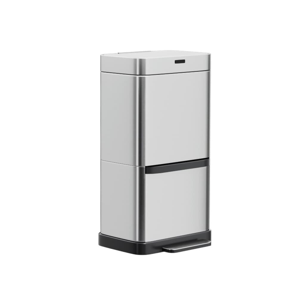 Devanti 70L Motion Sensor Bin Pedal Bins Automatic Siver - SB-70L-S20-A SB 70L S20 A 137587 02