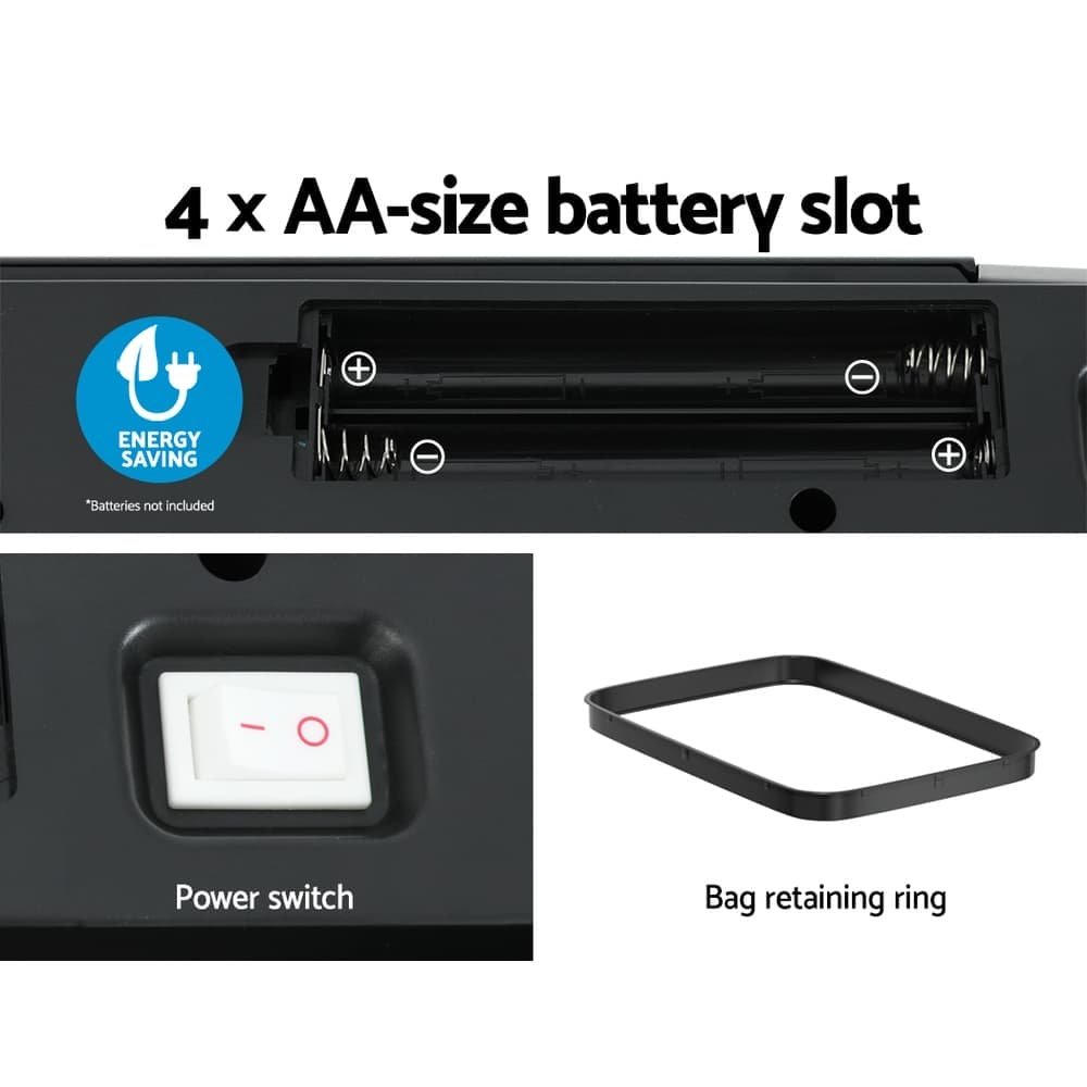 Devanti 70L Motion Sensor Bin Pedal Bins Automatic Siver - SB-70L-S20-A SB 70L S20 A 137587 05