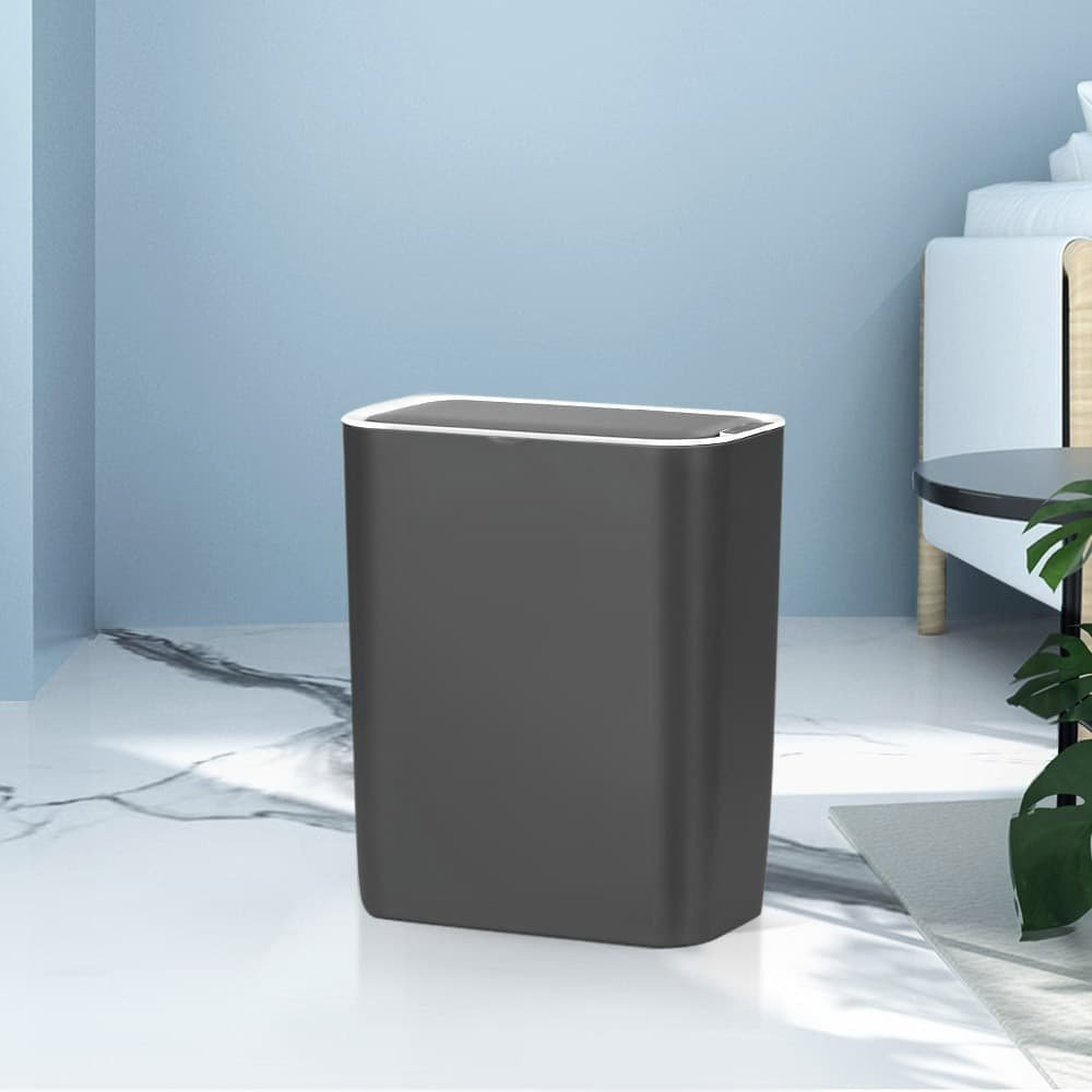 Devanti 9L Motion Sensor Bin Rubbish Automatic Ash Black - SB-9LS26-BK Devanti 9L Motion Sensor Bin Rubbish Automatic Ash Black