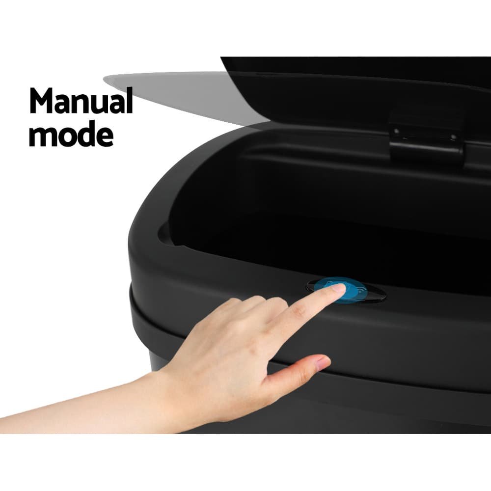 Devanti 50L Sensor Bin Motion Rubbish Automatic Black - SB-D-50-BK Devanti 50L Sensor Bin Motion Rubbish Automatic Black - Image 5