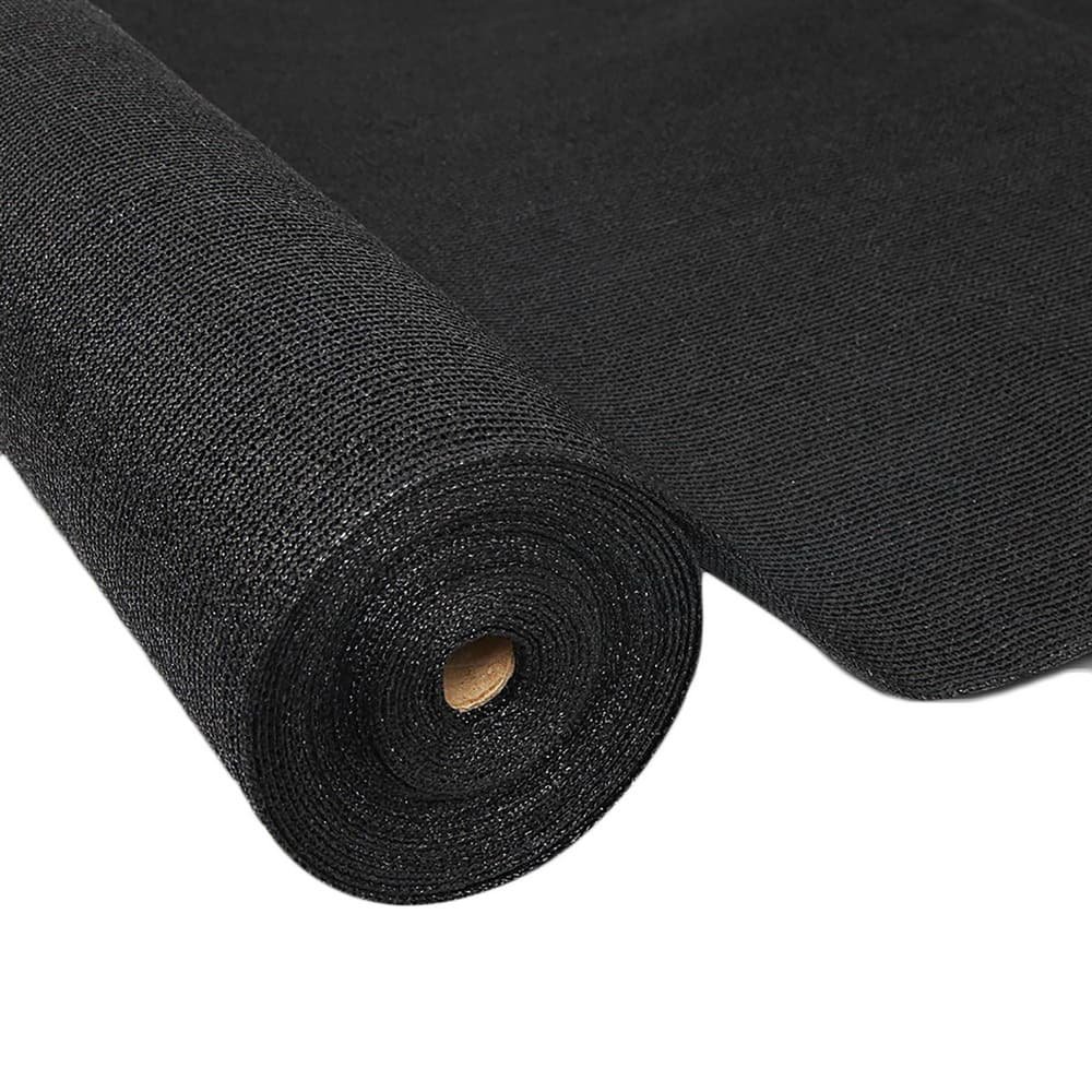 Instahut 90% Shade Cloth 1.83x20m Shadecloth Sail Heavy Duty Black - SH-CL-183X200-195-BK Instahut 90% Shade Cloth 1.83x20m Shadecloth Sail Heavy Duty Black - Image 8