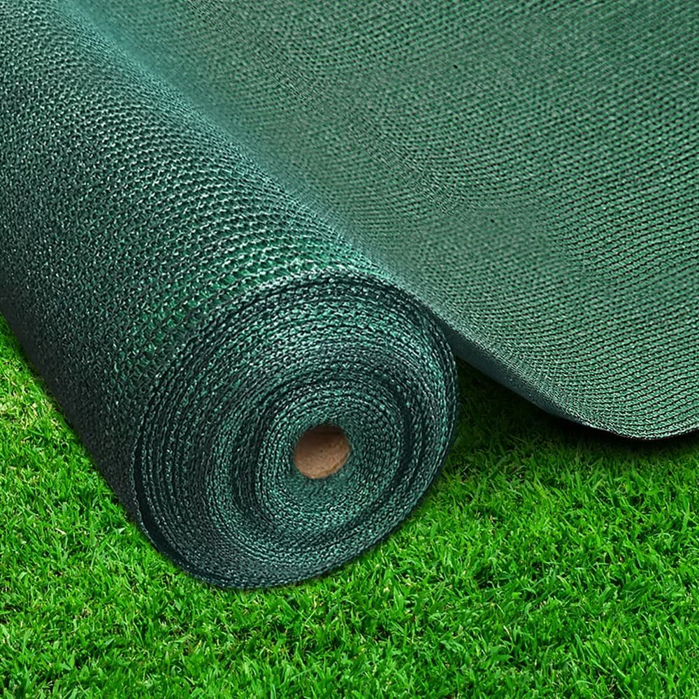 Instahut 70% Shade Cloth 3.66x20m Shadecloth Sail Heavy Duty Green - SH-CL-366X200-175-GR Instahut 70% Shade Cloth 3.66x20m Shadecloth Sail Heavy Duty Green