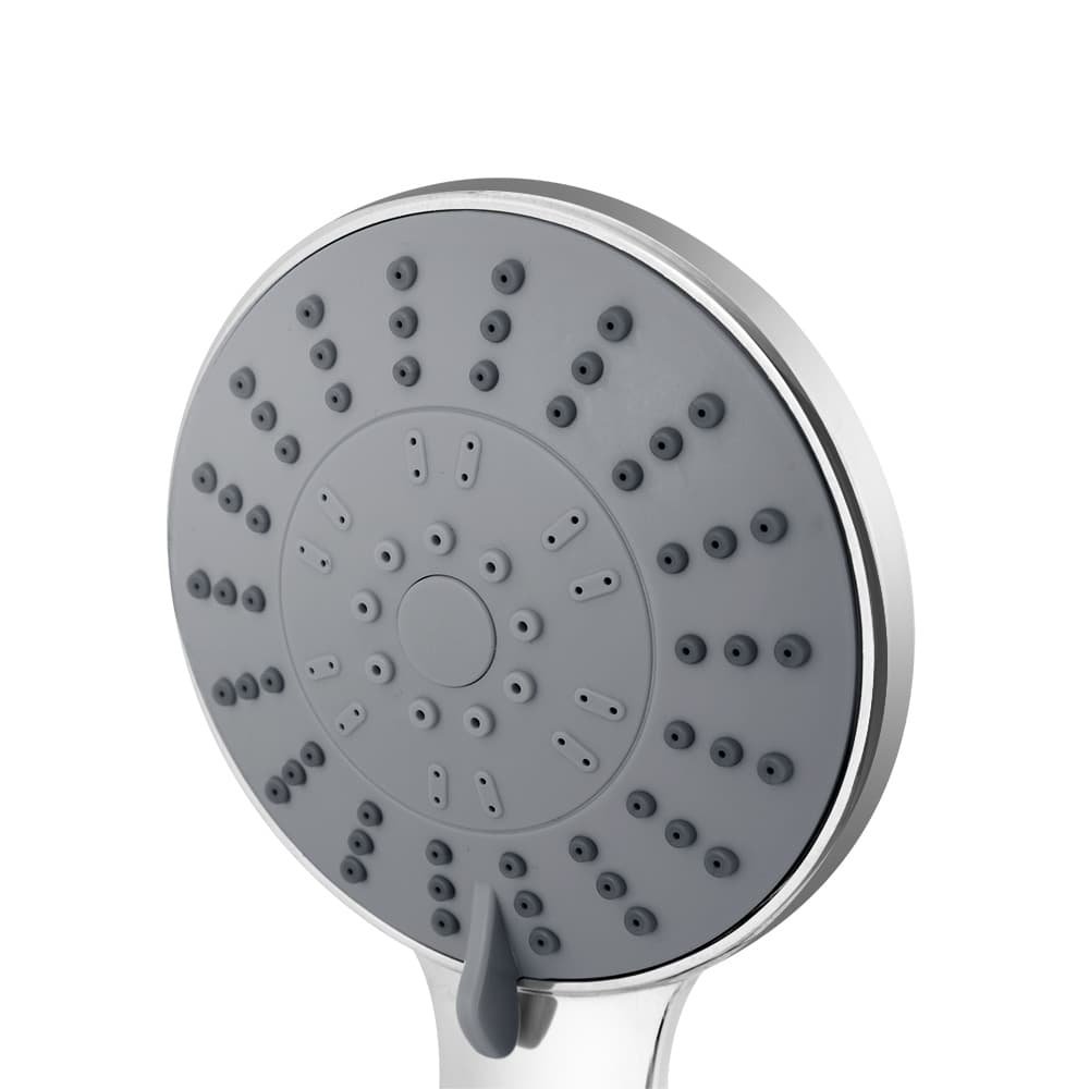 Handheld Shower Head 4.5" High Pressure 5 Modes Poweful Round Chrome - SHOWER-A4-RO-SI Handheld Shower Head 4.5" High Pressure 5 Modes Poweful Round Chrome - Image 3
