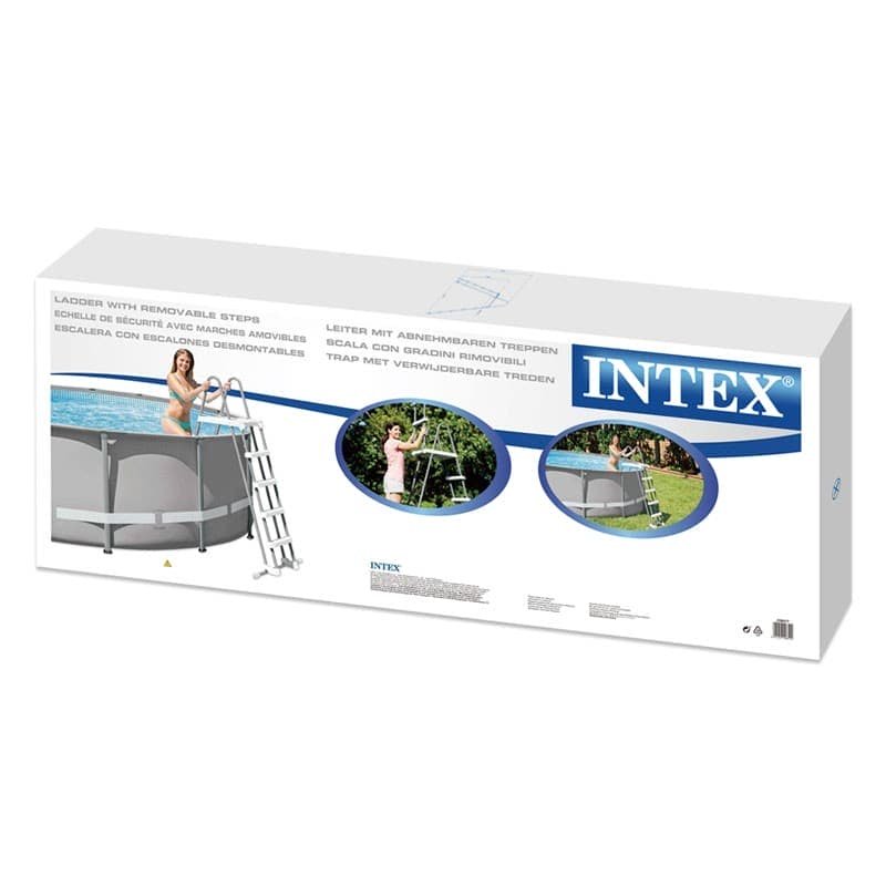 Intex Pool Ladder with Removable Steps for 132cm (52") Wall Height Pools 28077 - V1032-IXLADDER52_28077 V1032 IXLADDER52 28077 202508200940 02
