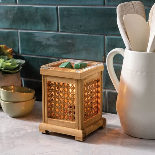 Wood & Cane Vintage Bulb Illumination Warmer - V1049-EBWAC V1049 EBWAC 202508141725 01