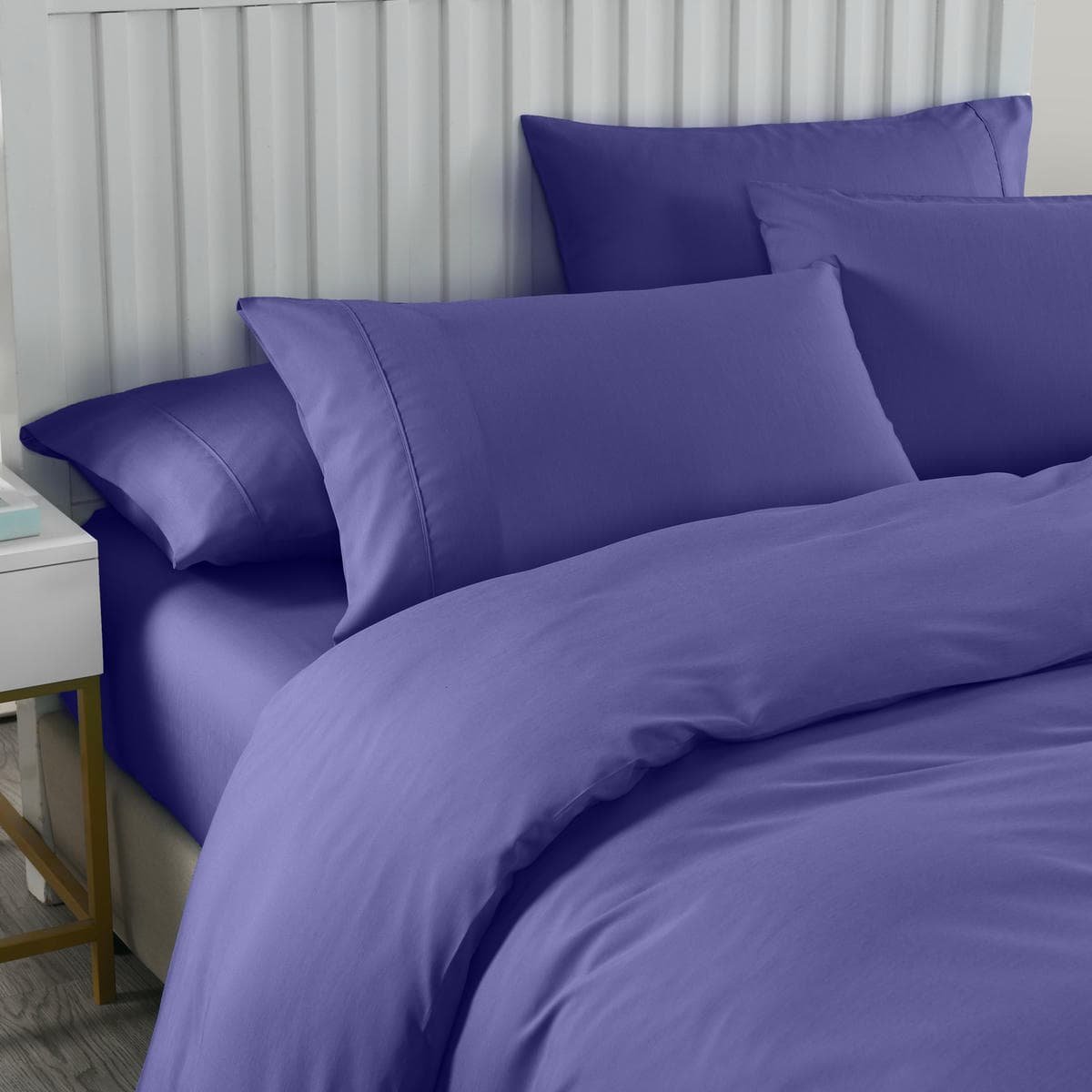Royal Comfort 2000TC 6 Piece Bamboo Sheet & Quilt Cover Set Cooling Breathable - Double - Royal Blue - V160-10001258 Royal Comfort 2000TC 6 Piece Bamboo Sheet & Quilt Cover Set Cooling Breathable - Double - Royal Blue