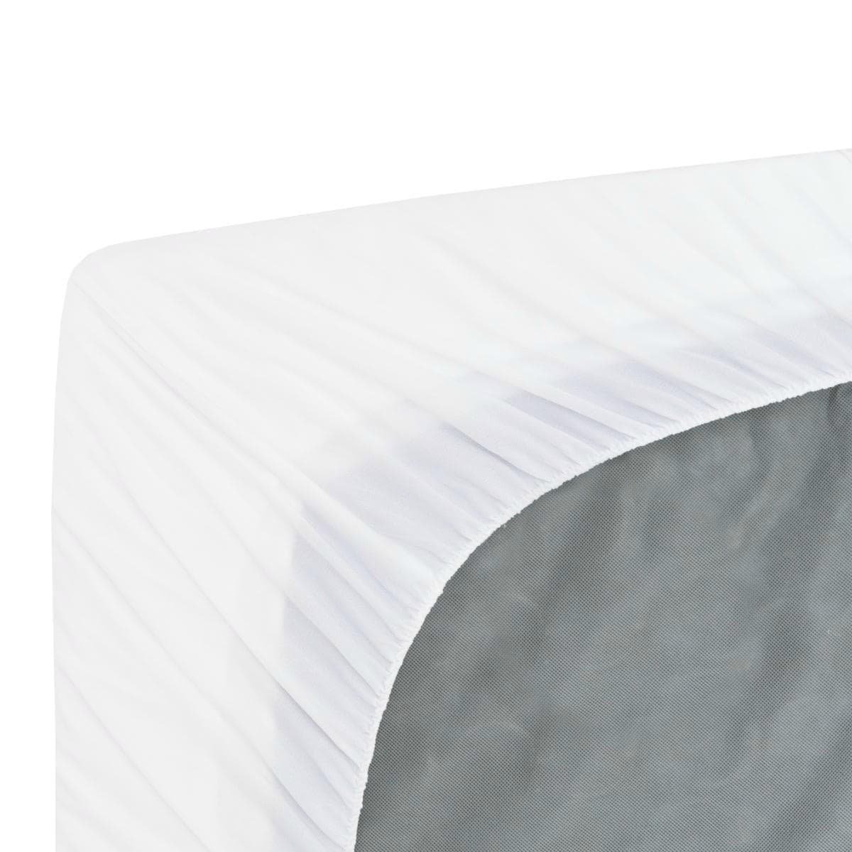 Royal Comfort 1000GSM Luxury Bamboo Covered Mattress Topper Ball Fibre Gusset - Queen - White - V160-10003780 Royal Comfort 1000GSM Luxury Bamboo Covered Mattress Topper Ball Fibre Gusset - Queen - White - Image 10