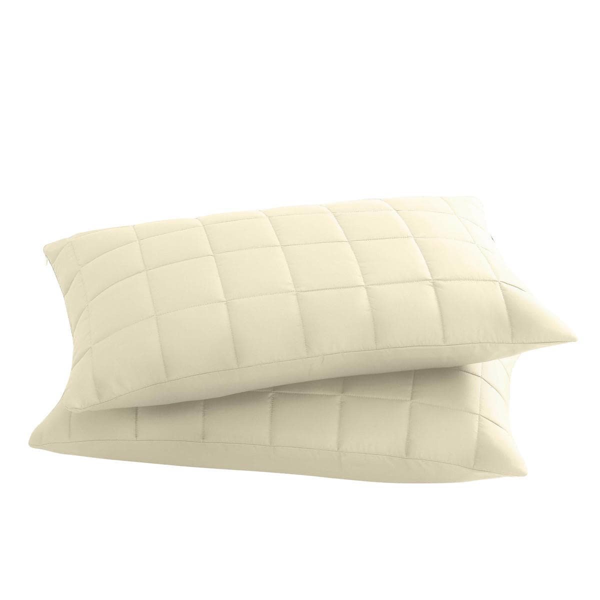 Royal Comfort Coverlet Set Bedspread Soft Touch Easy Care Breathable 3 Piece Set - Queen - Beige - V160-10003818 Royal Comfort Coverlet Set Bedspread Soft Touch Easy Care Breathable 3 Piece Set - Queen - Beige - Image 9