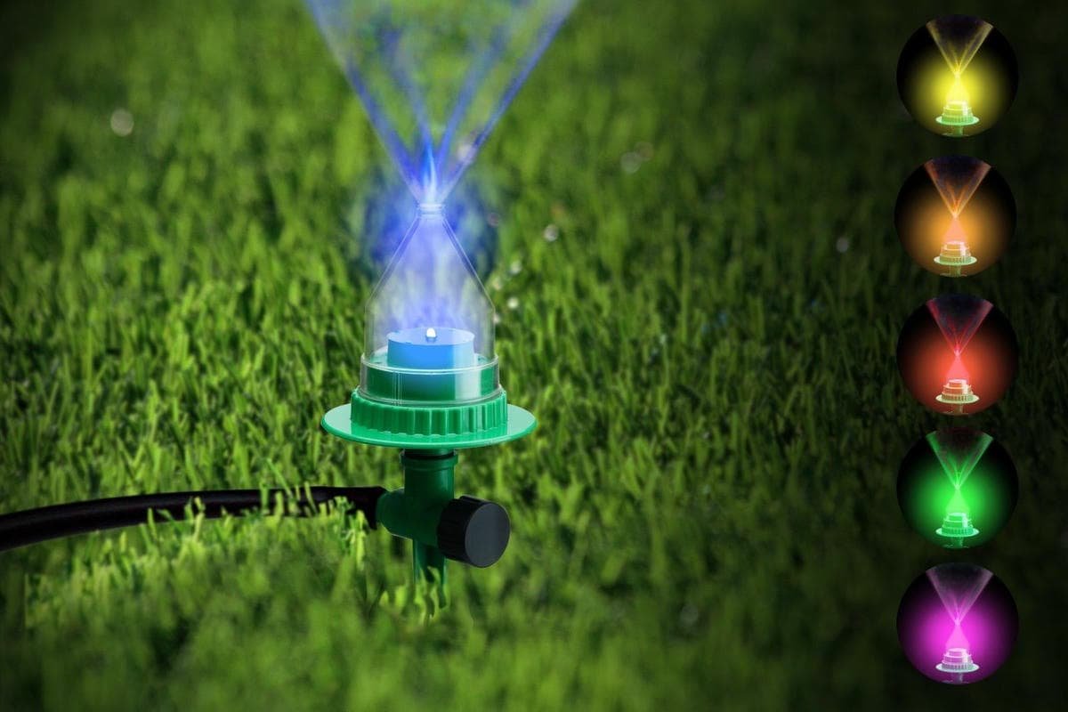 Durable and Extremely Cool Led Water Sprinkler Perfect for Gardens and Lawns - V160-401070 Durable and Extremely Cool Led Water Sprinkler Perfect for Gardens and Lawns - Image 2