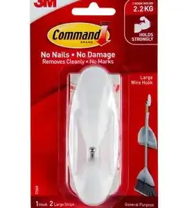 COMMAND Hook 17069 Lg Wire pk4