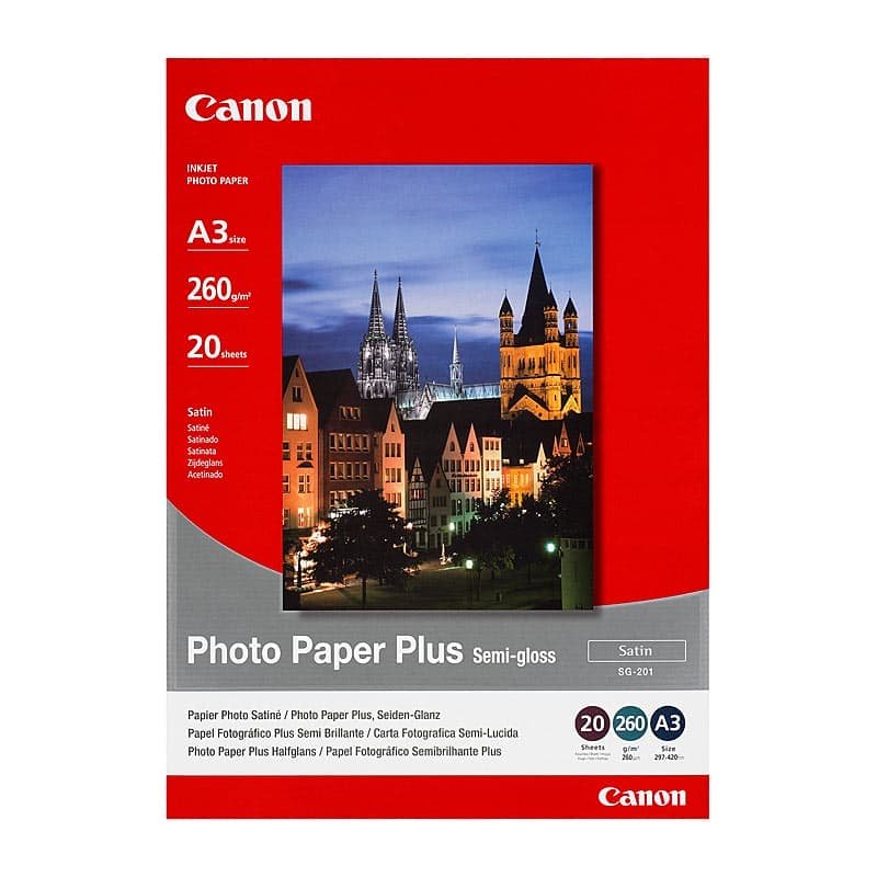 CANON A3 Semi Gloss Photopaper - V177-D-CSG201A3 CANON A3 Semi Gloss Photopaper - Image 2