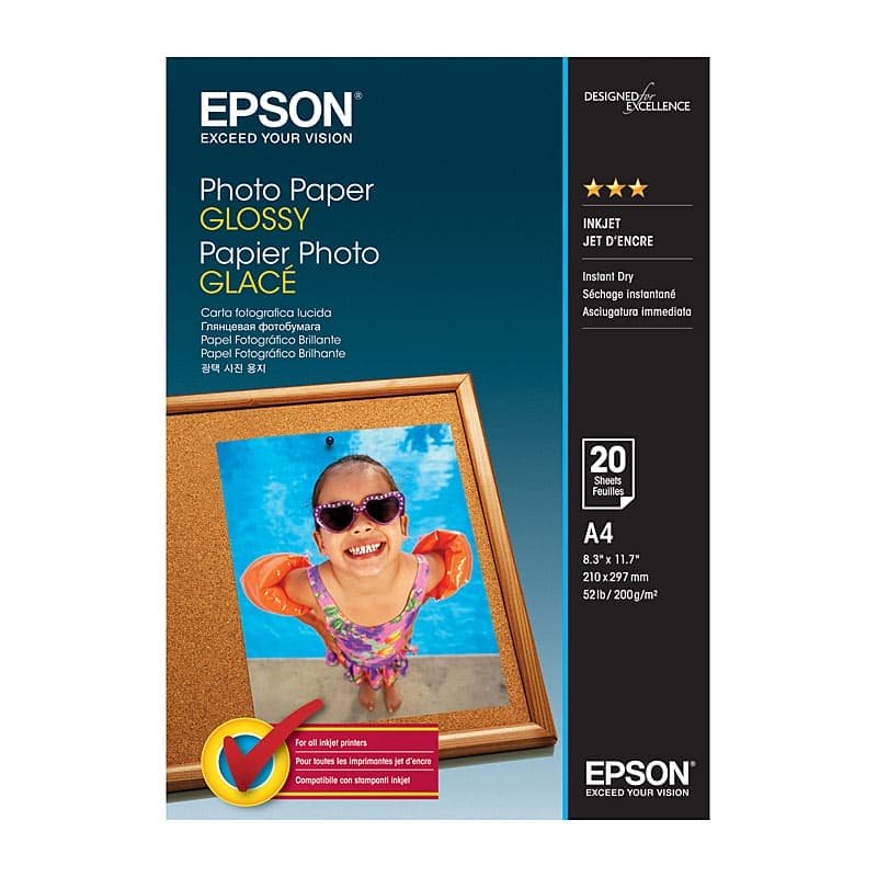 EPSON S042538 Glossy P/Paper - V177-D-E42538 EPSON S042538 Glossy P/Paper