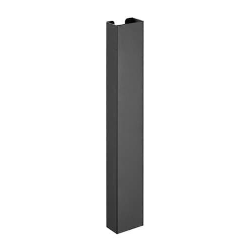 BRATECK Magnetic Cable Management Channel - White Dimensions:350x32x50mm - V177-L-CMBT-CC11-5-B BRATECK Magnetic Cable Management Channel - White Dimensions:350x32x50mm