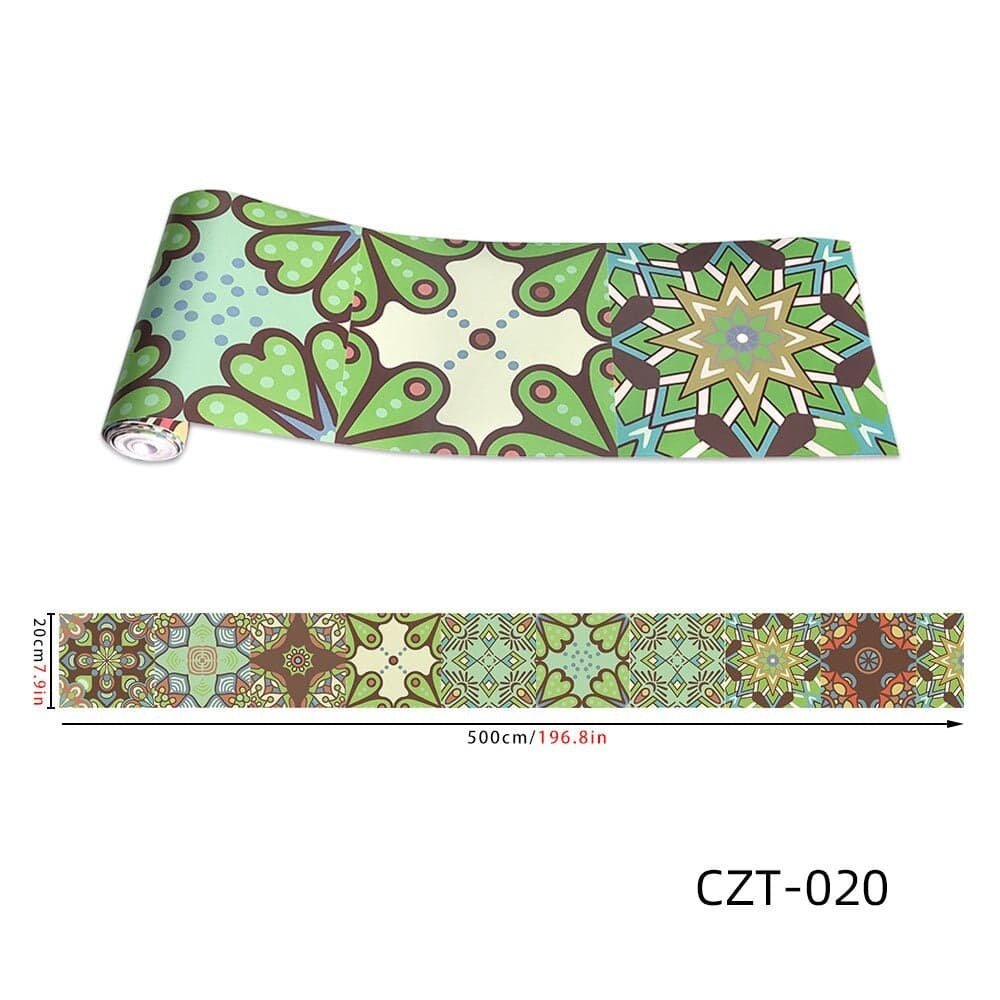 Moroccan and European Style self-adhesive paperwall DIY decorative creative wall stickers - V195-CTZ020 Moroccan and European Style self-adhesive paperwall DIY decorative creative wall stickers