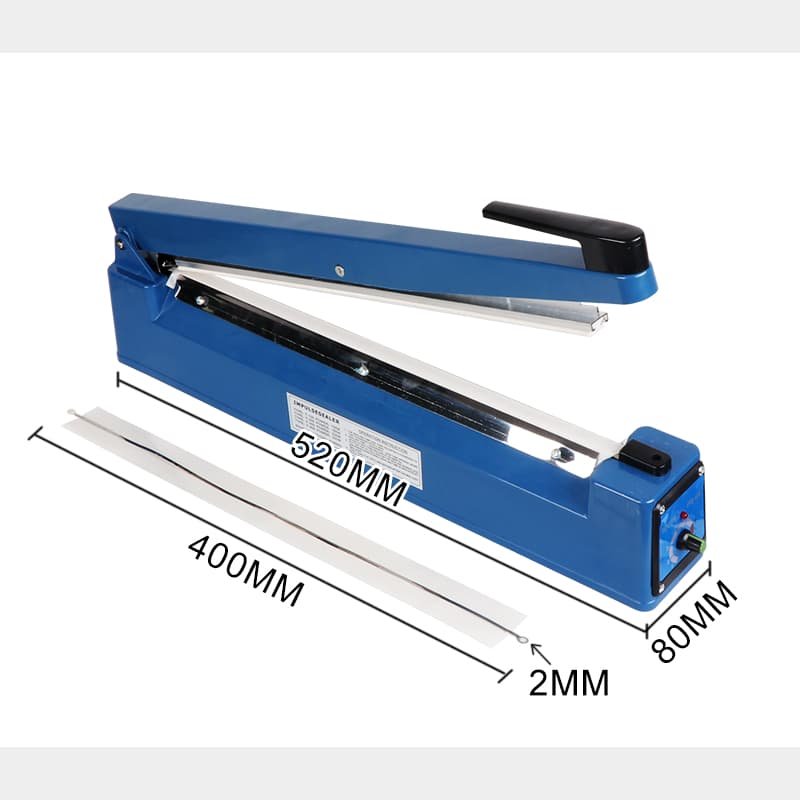 400mm Electric Heat Sealer Sealing Machine Impulse Plastic Poly Bag AU PLUG - V201-FDZ2222DB8AU 400mm Electric Heat Sealer Sealing Machine Impulse Plastic Poly Bag AU PLUG - Image 6