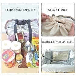 Large Supermarket Shopping Bag Eco Grocery Shoulder Bag Tote Foldable Reusable - V201-W12583199 V201 W12583199 191427 01