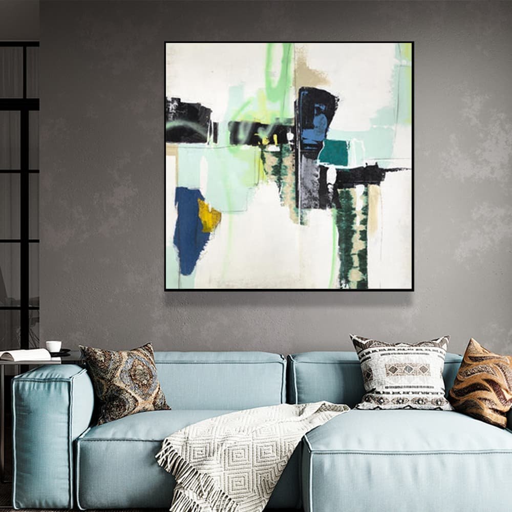 Wall Art 60cmx60cm Hard Truth Black Frame Canvas - V207-2208 Wall Art 60cmx60cm Hard Truth Black Frame Canvas - Image 3