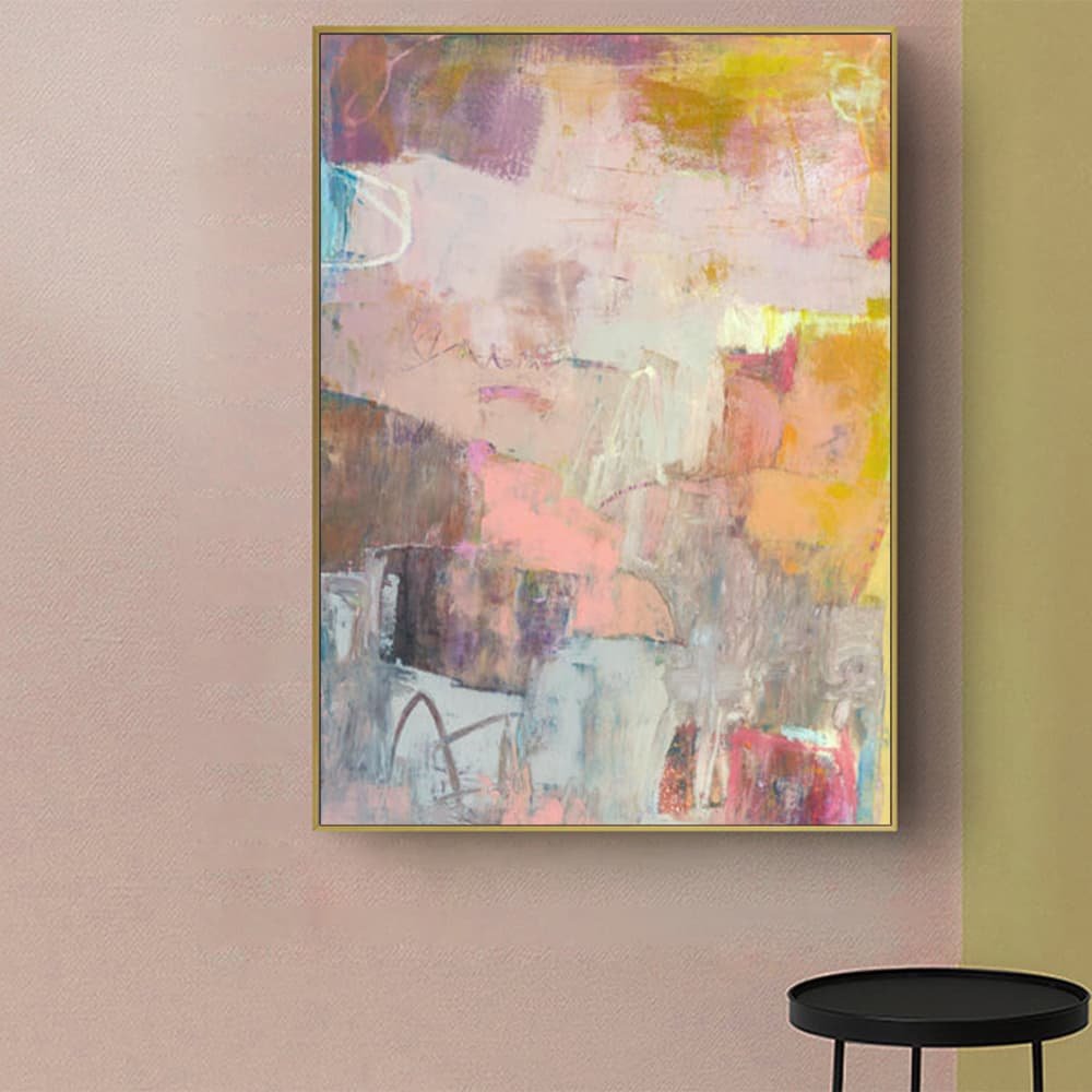 Wall Art 50cmx70cm Lann II Gold Frame Canvas - V207-2240 Wall Art 50cmx70cm Lann II Gold Frame Canvas - Image 3