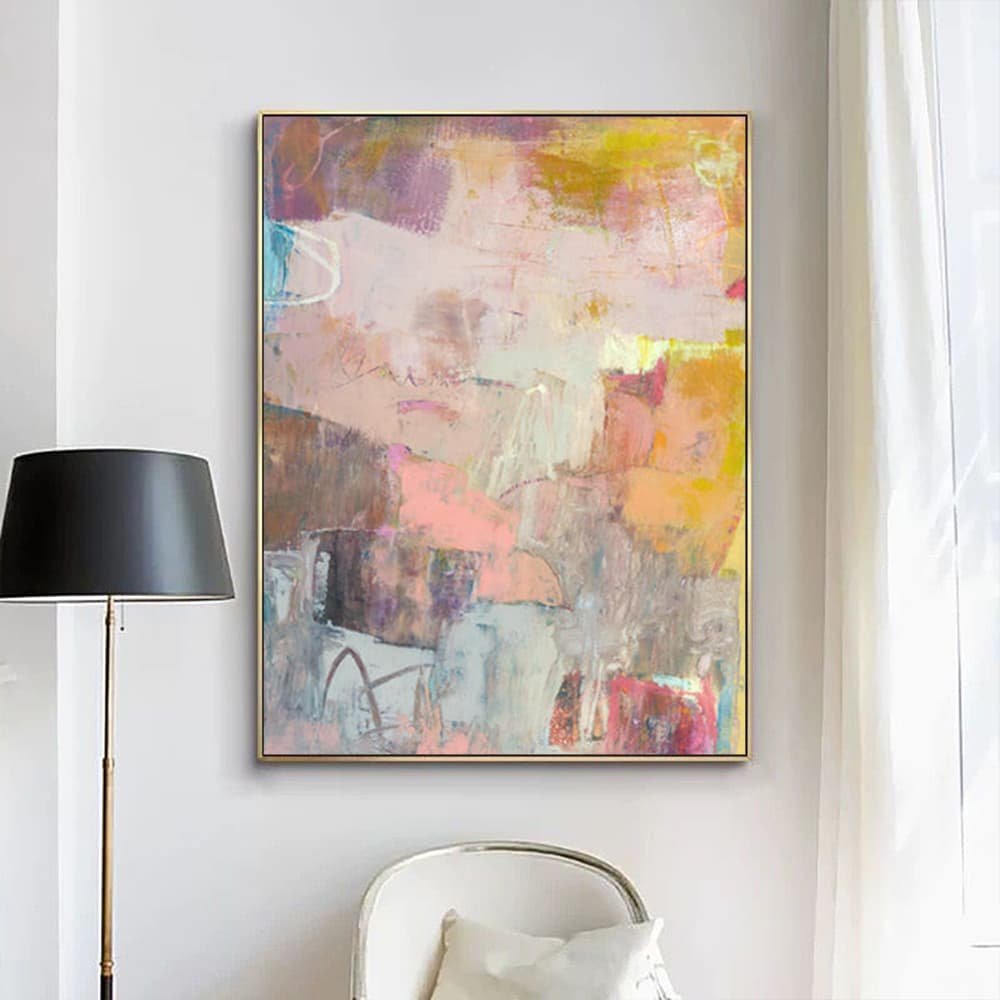 Wall Art 50cmx70cm Lann II Gold Frame Canvas - V207-2240 Wall Art 50cmx70cm Lann II Gold Frame Canvas - Image 4