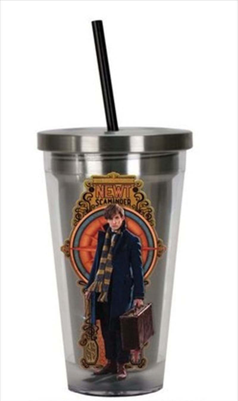Fantastic Beasts Cup W Straw - V210-2536903 Fantastic Beasts Cup W Straw