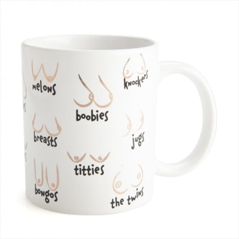 Boobs Metallic Ceramic Mug - V210-2613661 Boobs Metallic Ceramic Mug