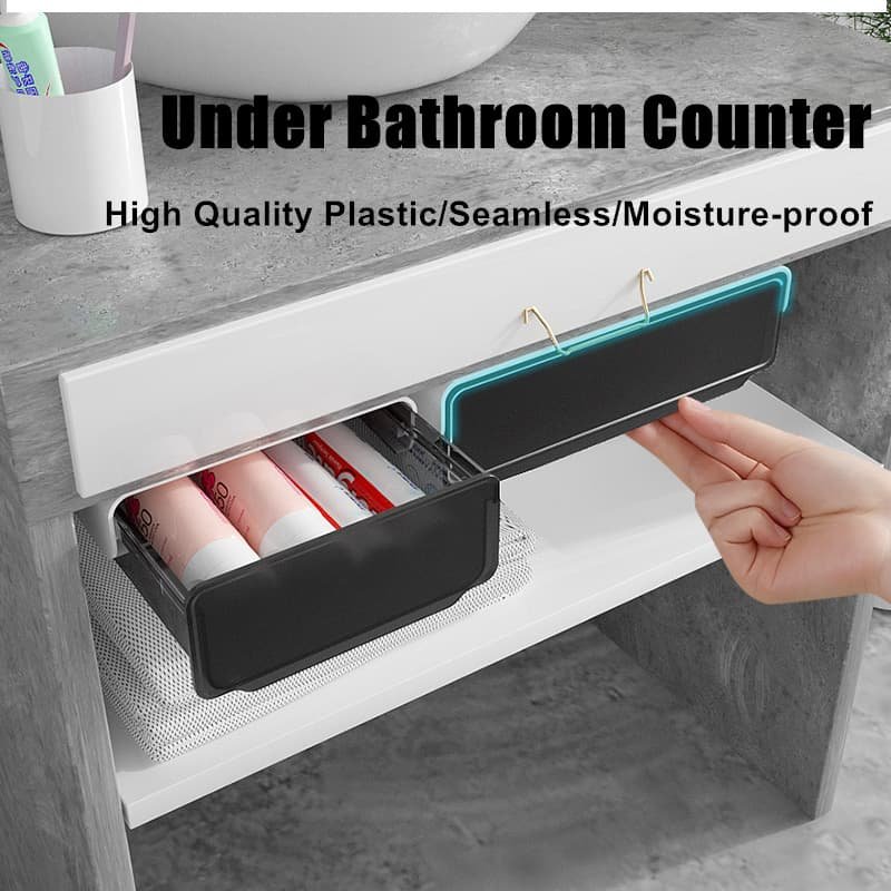 Under Desk Drawer Slide-out Large Office Organizers and Storage Drawers - Small Clear - V213-DRAWER-A-SCLR Under Desk Drawer Slide-out Large Office Organizers and Storage Drawers - Small Clear - Image 5