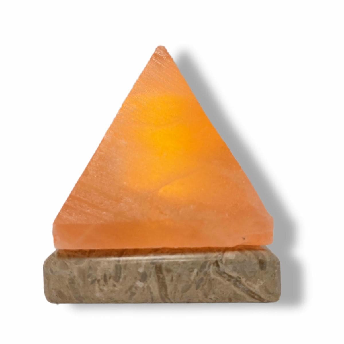Orku USB Himalayan Pink Salt Lamp - Pyramid Crystal Rock Desk Night Light - V238-SUPDZ-32768407430 Orku USB Himalayan Pink Salt Lamp - Pyramid Crystal Rock Desk Night Light - Image 2