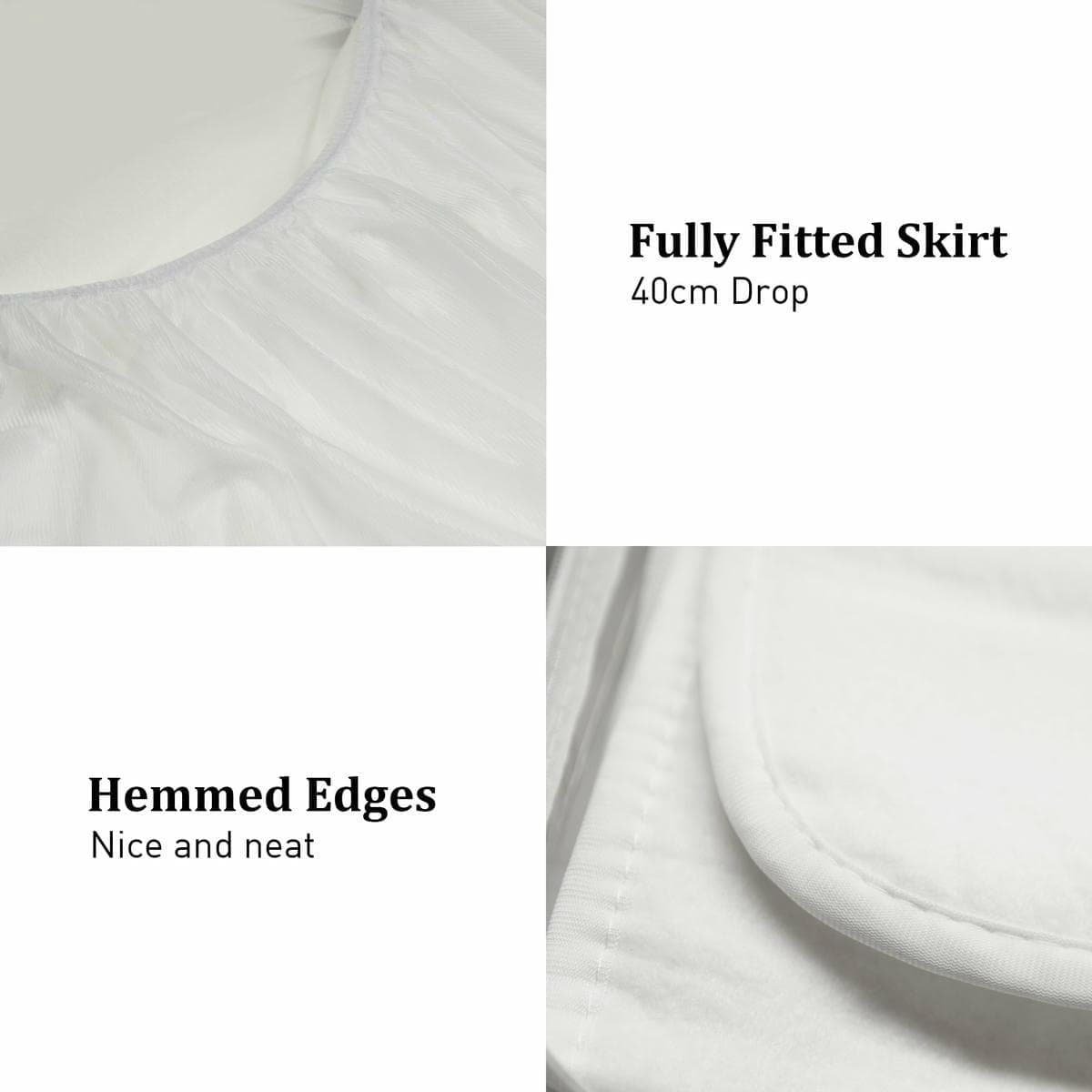 Laura Hill Single Electric Heated Underlay Blanket Fleecy Fabric with Timer - V240-BKT-FLC-CRM-SN Laura Hill Single Electric Heated Underlay Blanket Fleecy Fabric with Timer - Image 10