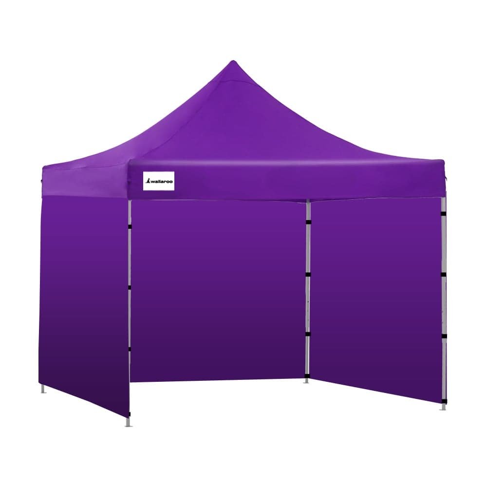 Wallaroo Gazebo Tent Marquee 3x3 PopUp Outdoor Purple - V240-GAZ-POP-3X3-PU Wallaroo Gazebo Tent Marquee 3x3 PopUp Outdoor Purple
