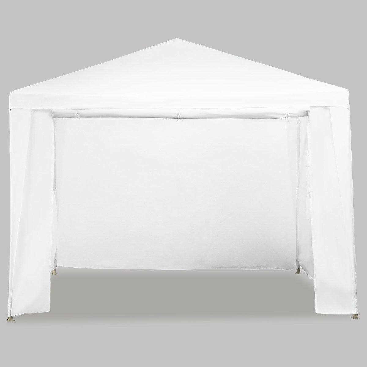 Wallaroo 3x3m Outdoor Party Wedding Event Gazebo Tent - White - V240-GAZ-WED-3X3-WH Wallaroo 3x3m Outdoor Party Wedding Event Gazebo Tent - White - Image 2