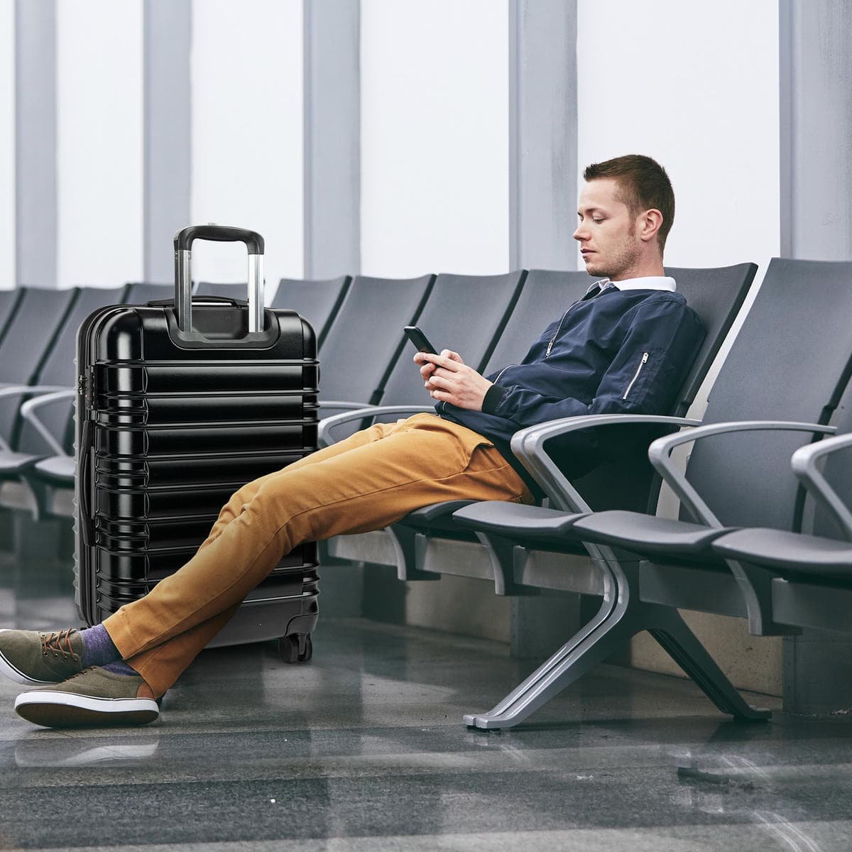 Olympus Noctis Suitcase 28in Hard Shell ABS+PC - Stygian Black - V240-LUG-03D-28-BK Olympus Noctis Suitcase 28in Hard Shell ABS+PC - Stygian Black - Image 12
