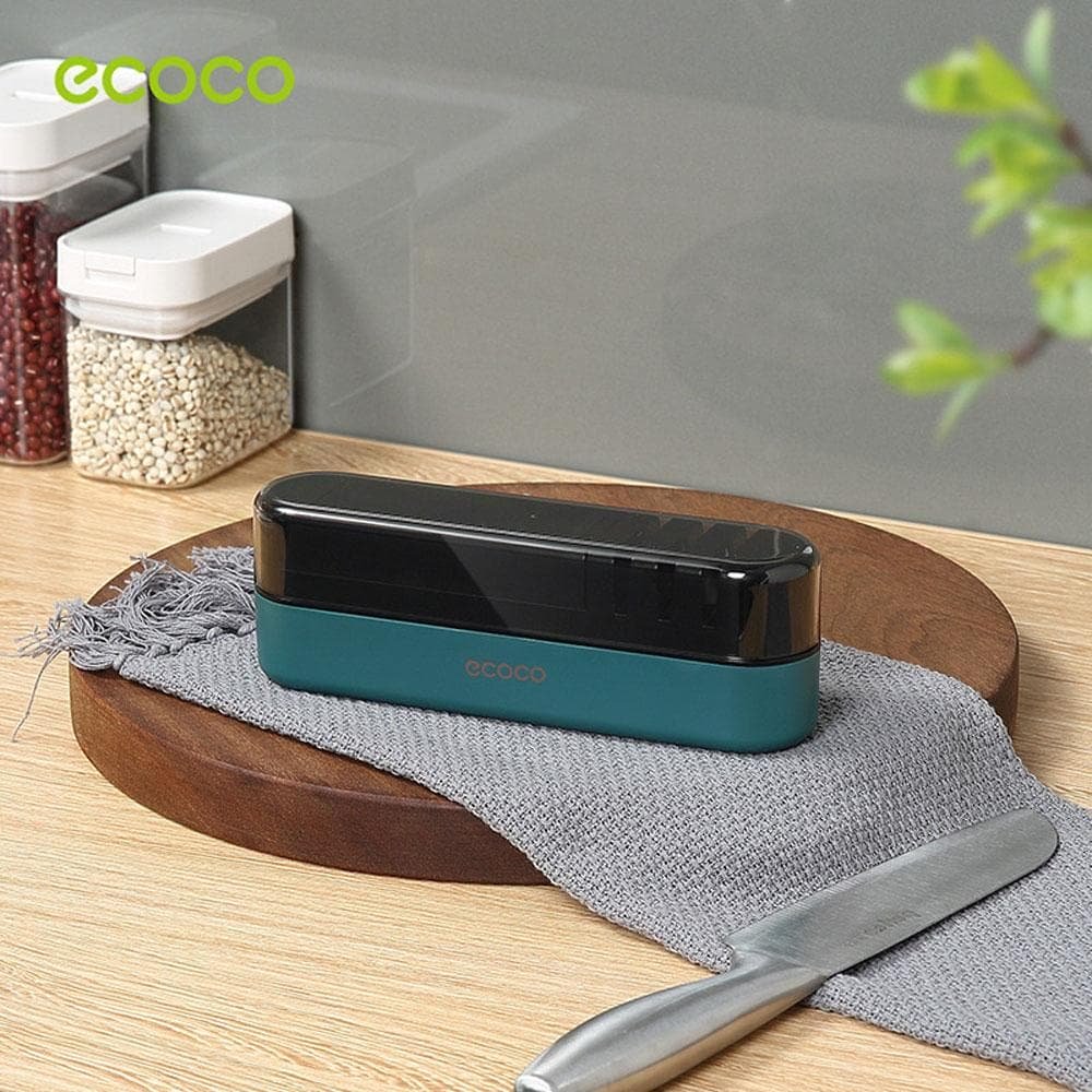 Multipurpose Ceramic Carbide Knife Shapener For Knives Scissors Cleaver Keychain Grey - V255-ECOCO-SHARPEN-GREY Multipurpose Ceramic Carbide Knife Shapener For Knives Scissors Cleaver Keychain Grey - Image 7