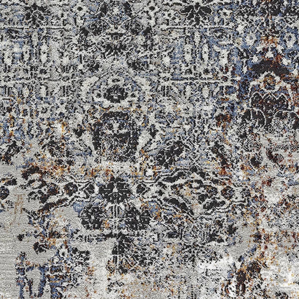 Luxe Vintage Textured Rug - Light Grey - 80x150 - V262-LGH80150626LGR V262 LGH80150626LGR 172624 01
