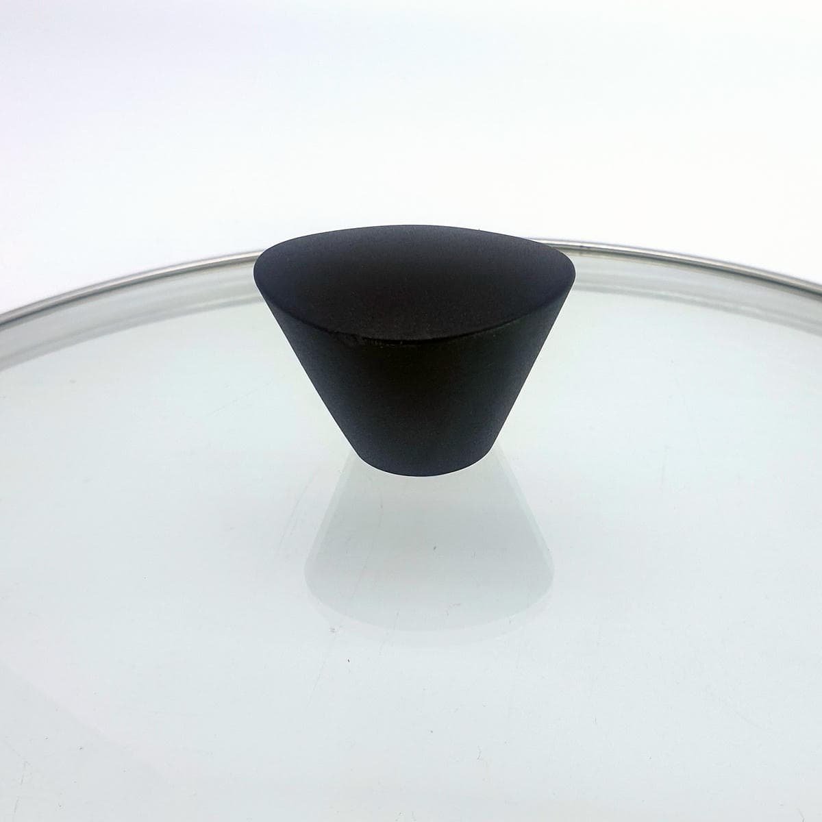 KOMAN Stainless Steel Glass Lid with Bakelite Handle - 28cm - V274-HA-KO-28LID KOMAN Stainless Steel Glass Lid with Bakelite Handle - 28cm - Image 4